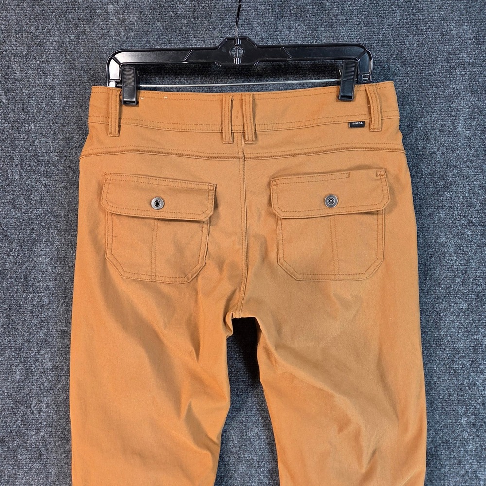 Prana Halle II Hiking Pants Womens 10 Tan Straight Fit Outdoor Trail Utility - Picture 12 of 16